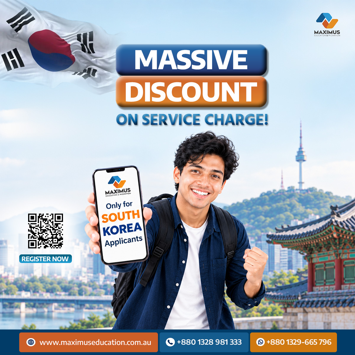 Massive Discount On Service Charge